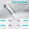Smart Toilet with Vioce Control, AUTO Open/Close Lid, Bubble Shield, Smart Toilet with Bidet Built in, Foot Kick Operation, 6