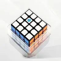 GAN460M 4x4 Speed Cube GAN 460M 4x4x4 Magnetic Speed Cube GAN460 M Professional Magic Cube Puzzle Toys for Kids 1