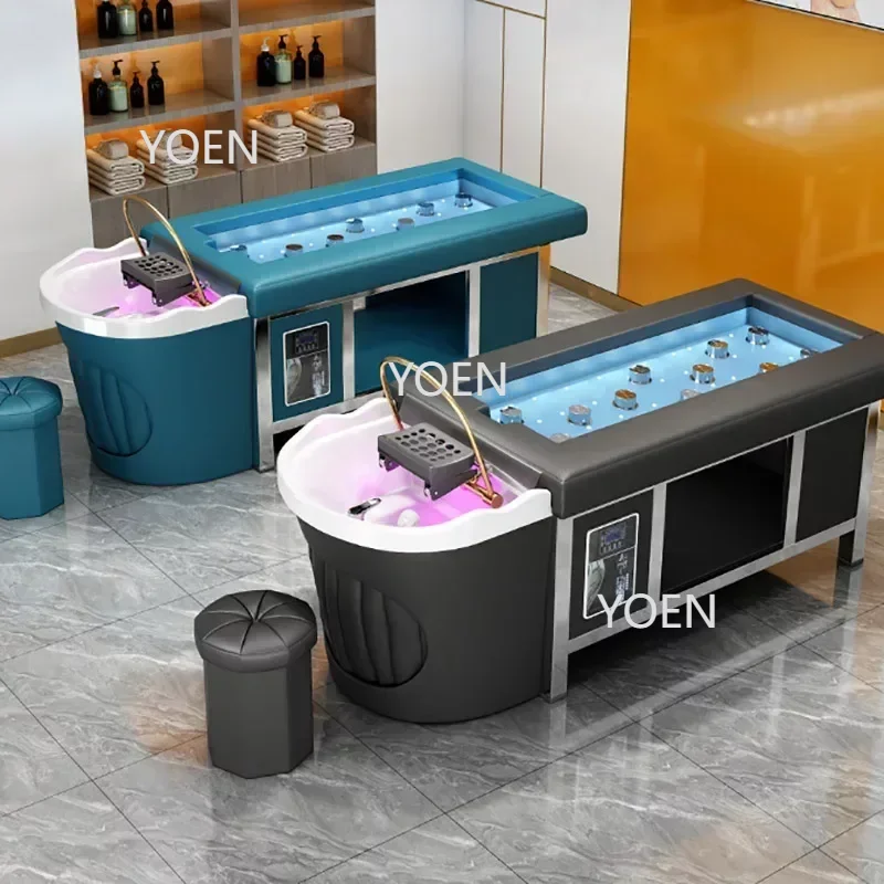 

Head Spa Salon Chair Hair Salon Massage Stylist Spa Shampoo Bed Head Therapy Massage Behandelstoel Barber Shop Furniture GP50CS