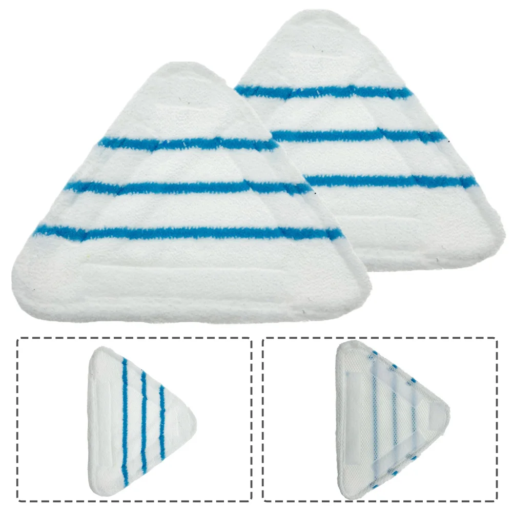 

2Pcs mop pads For GOODMANS 10 in 1 Steam Mop Pads Steam Cleaning Floor Mats 35459X2 Washable Reusable Replacement Mopping Cloth