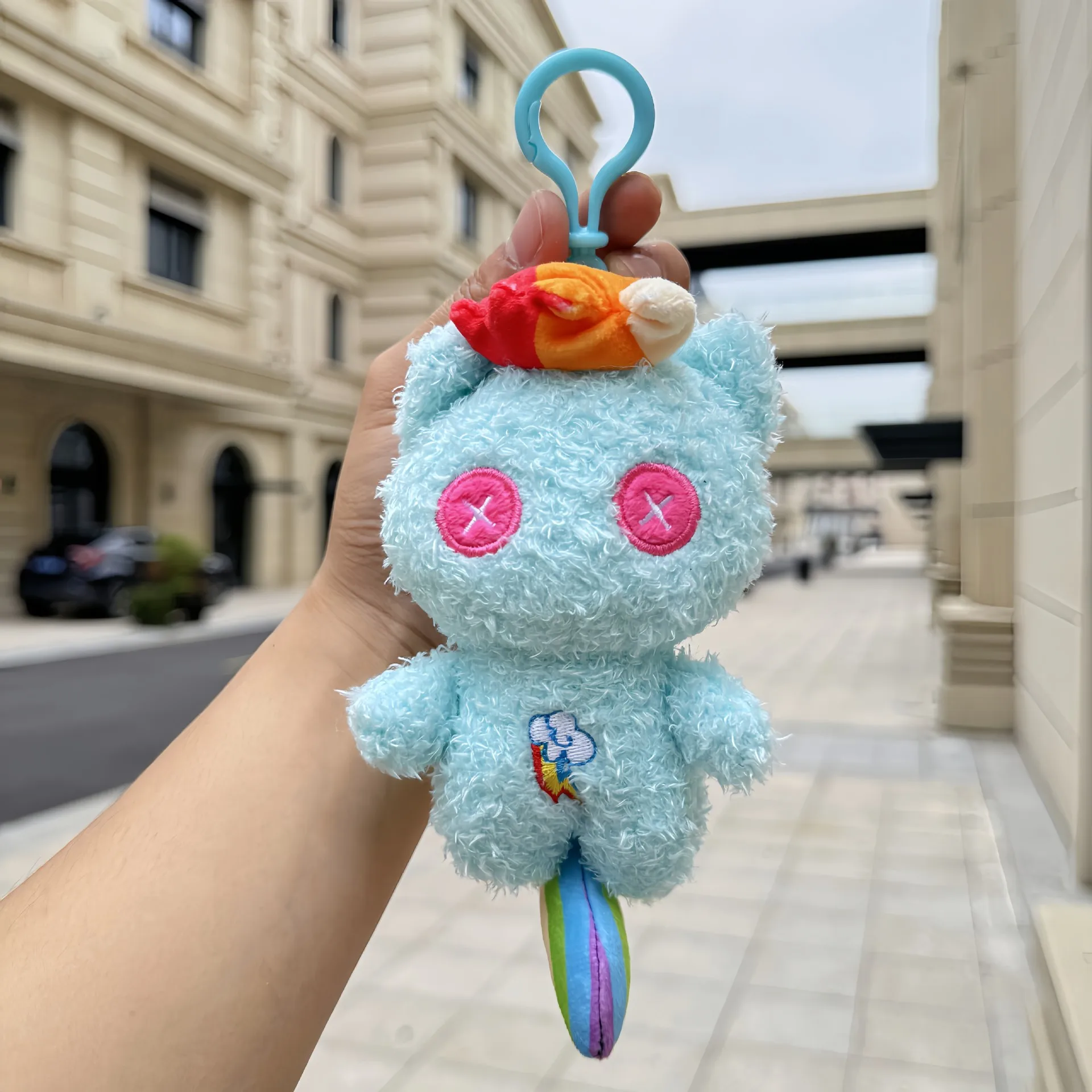 Kawaii My Little Pony Plush Backpack Pendant Keychain Decoration