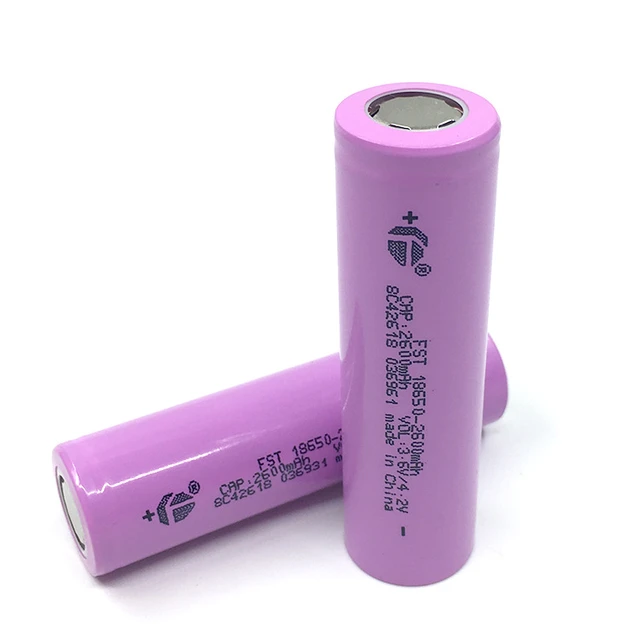 Batterie Lithium-ion Rechargeable, 18650, 3.7v, 2600mah, Vente En Gros -  Pilhas Recarregáveis - AliExpress