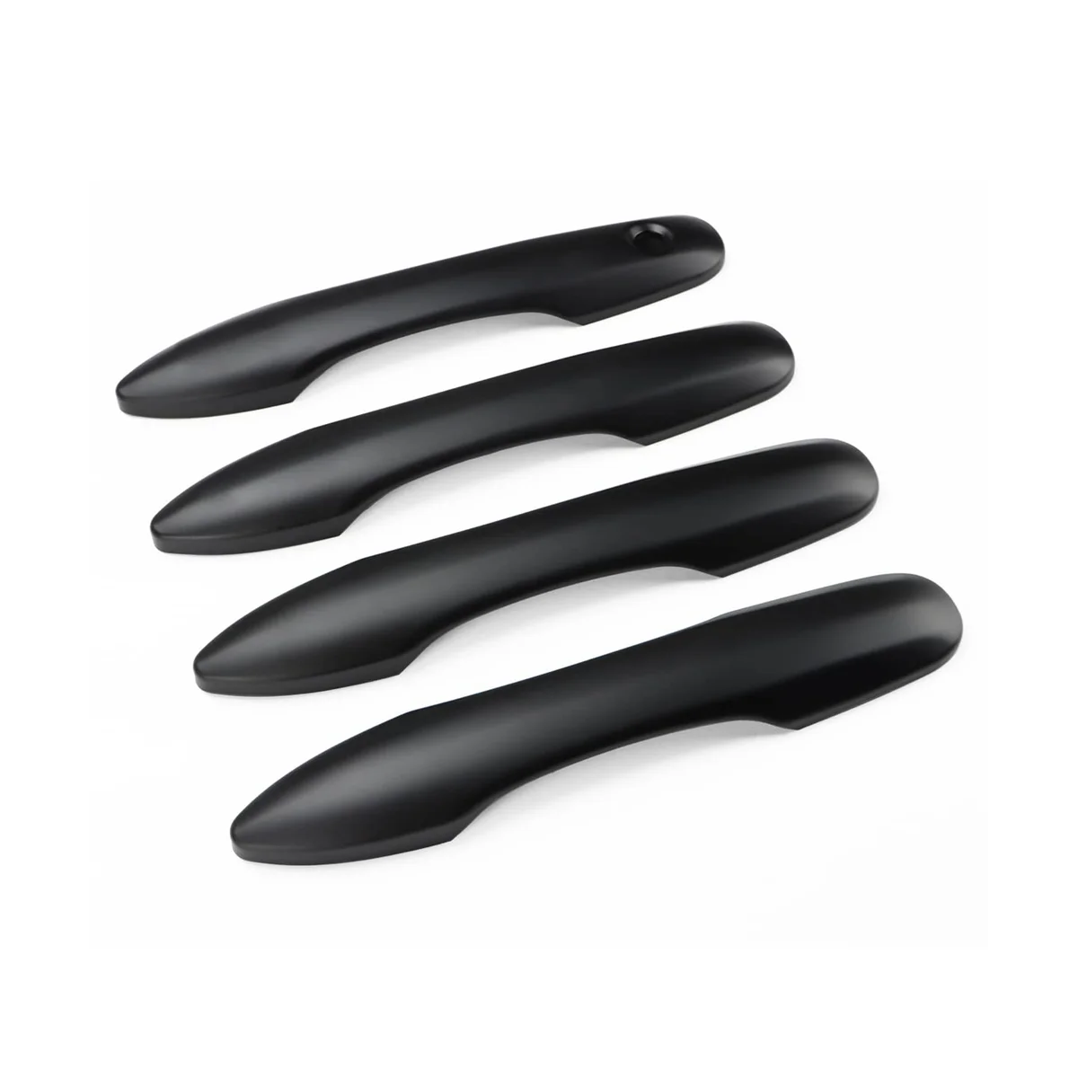 

Накладка на дверную ручку автомобиля для Toyota Camry 2018-2023 Corolla 2020-2023, аксессуары для отделки (без умных отверстий для ключей, матовый черный)