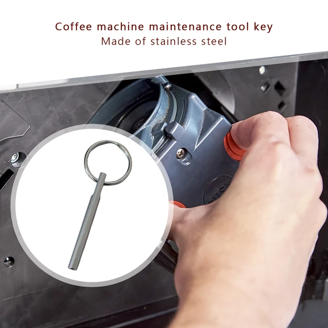 Outil de sécurité de réparation de machine à café, clé portable, sécurité  ouverte, vis à tête nar, degré de corrosion pour machines Jura a.net -  AliExpress