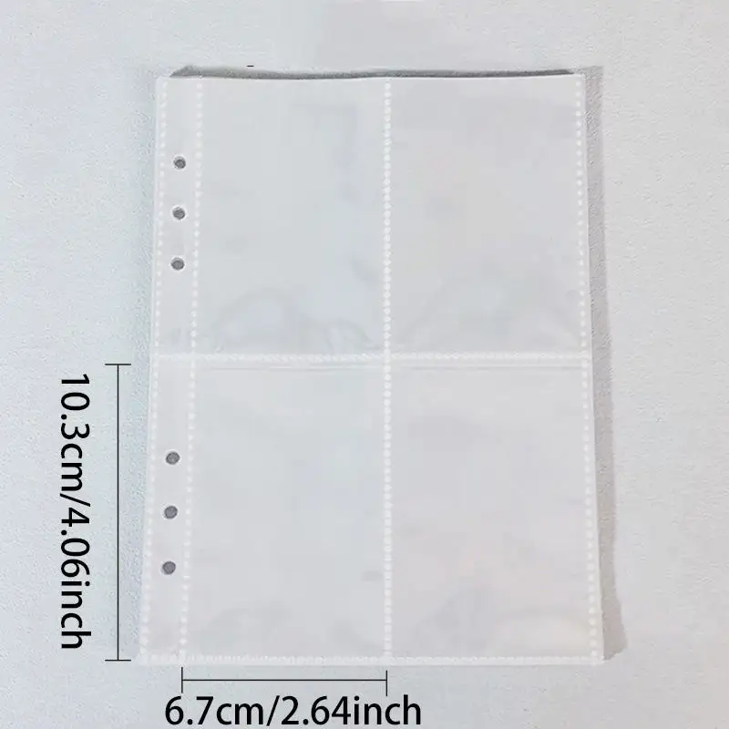 A5 Laser Stern Reißverschluss Binder Sammeln Buch Nachfüllen Organizer DIY Journal Milch Transparent Kpop Idol Fotoalbum Kawaii Briefpapier – Detail 17