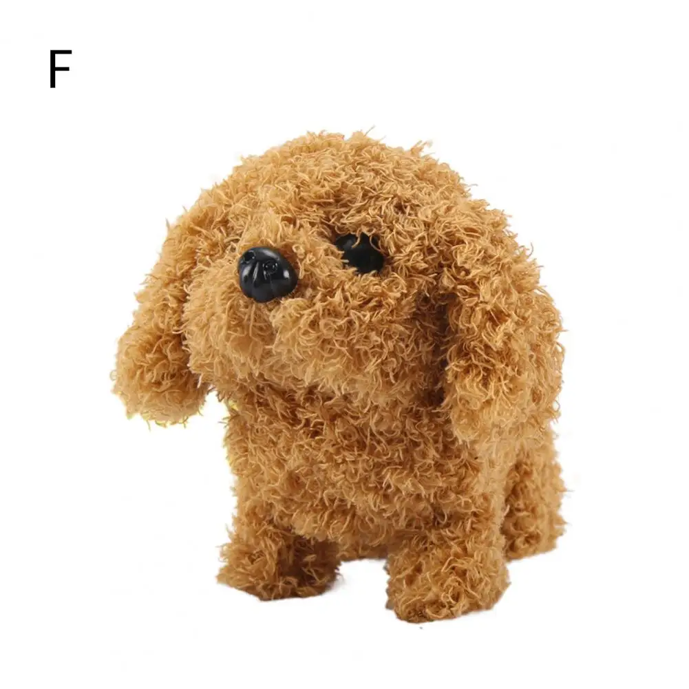 

Plush Toy Walking Dog Toy for Kids Electric Plush Pet with Wagging Tail Barking Sounds Soft Stuffed Animal for Sensory Play
