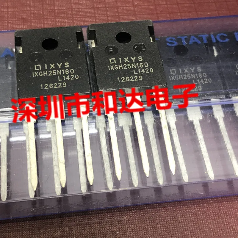 

(5Pcs/lot)IXGH25N160 MOS TO-247 1600V 75A