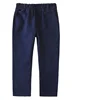 Black Navy Blue Khaki Children's Clothes Long Pants Spring Children's Navy School Uniform Student Suit Pants Boys Girls Clothes 4