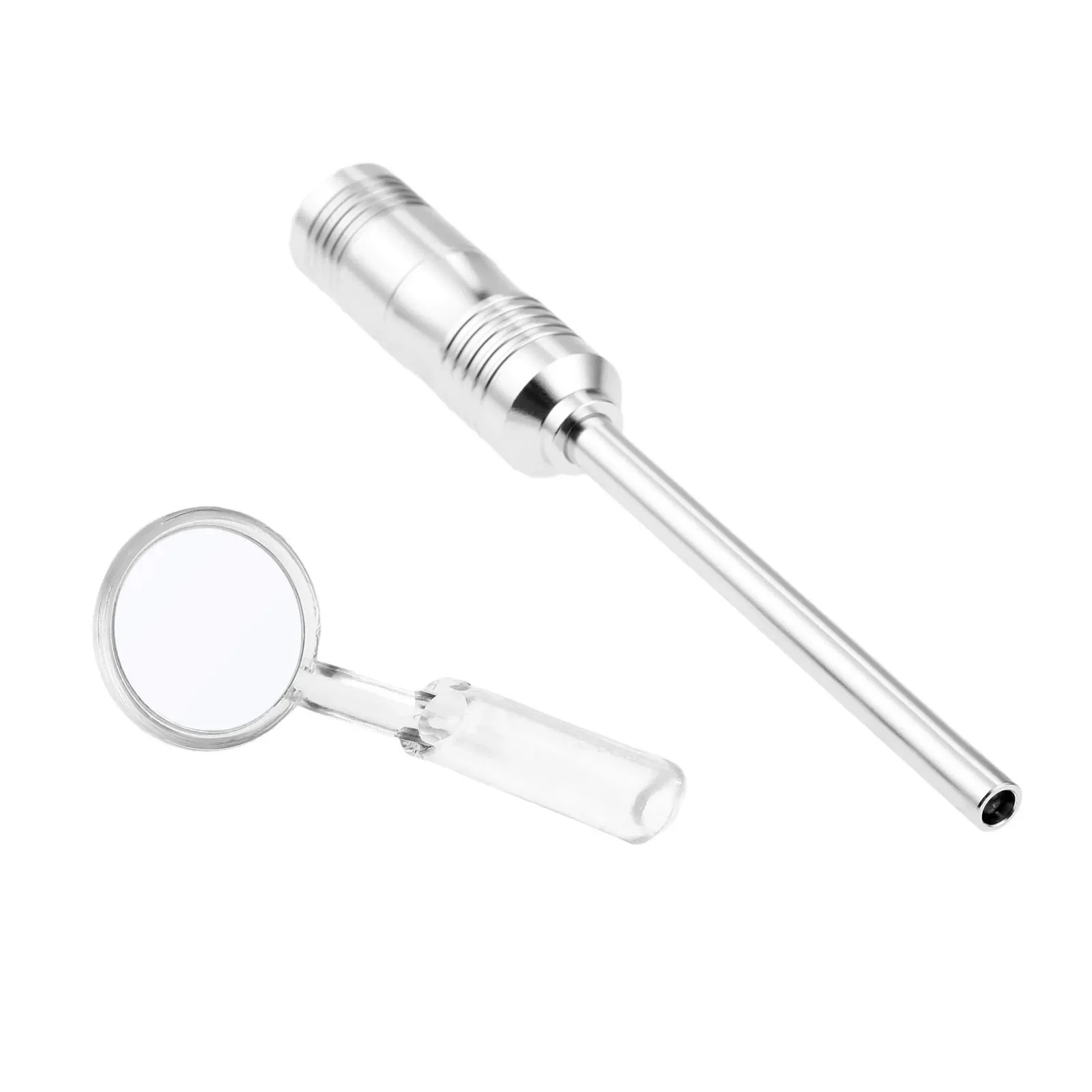 Dental Mirror Fashion with Led Light Mouth Inspect Tool Oral Checking Teeth Whitening Cleaning Inspection Luminous Anti-fog