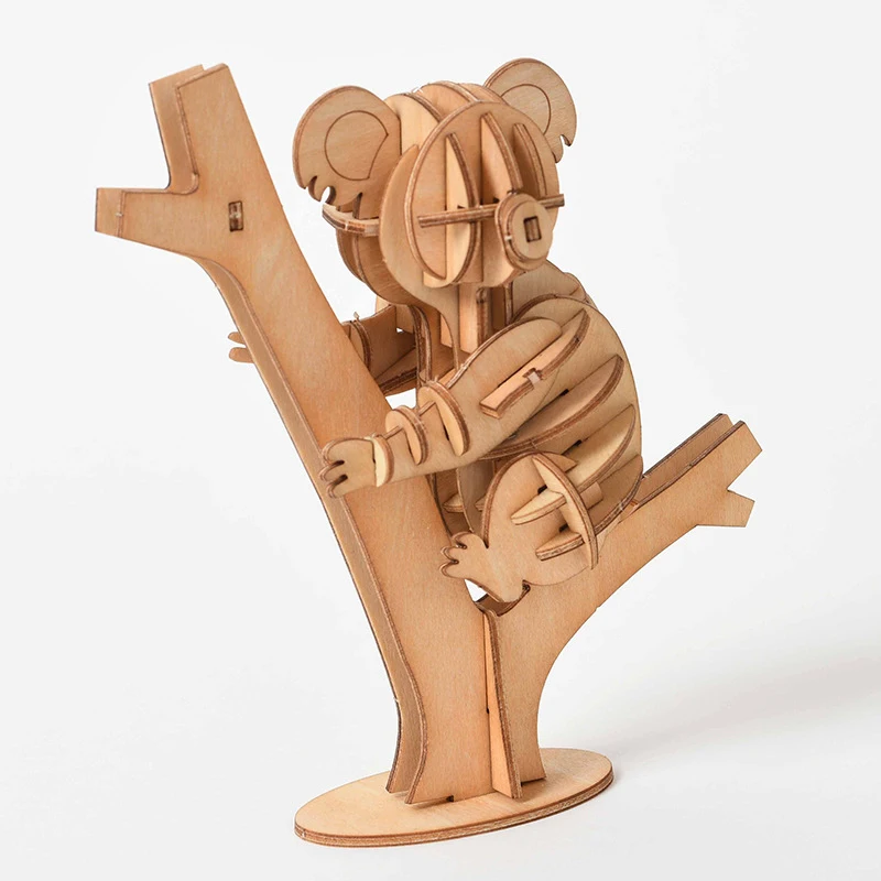 3D Wooden Puzzles to Assemble Model Building Kits 6