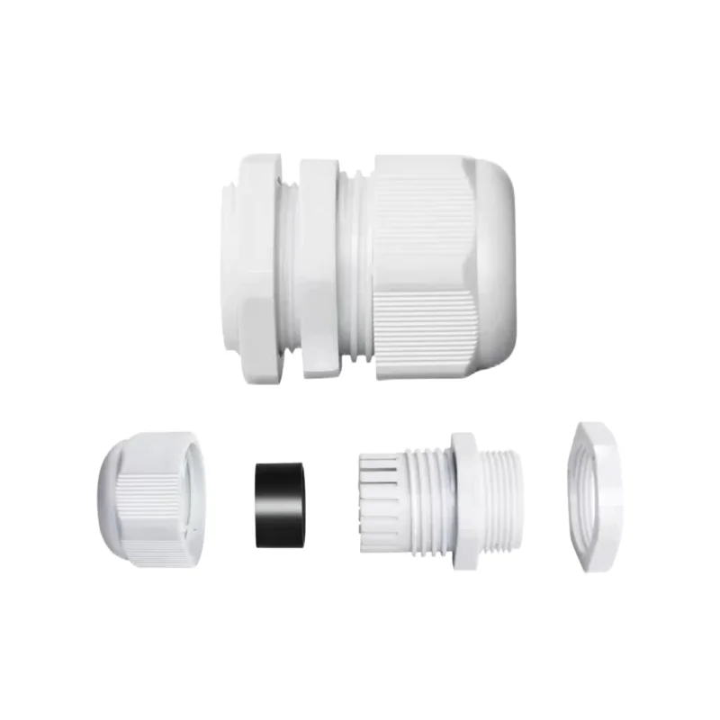 10pcs High Quality IP68 PG9 4-8MM Waterproof Nylon Cable Gland Waterproof Gasket Plastic Connector