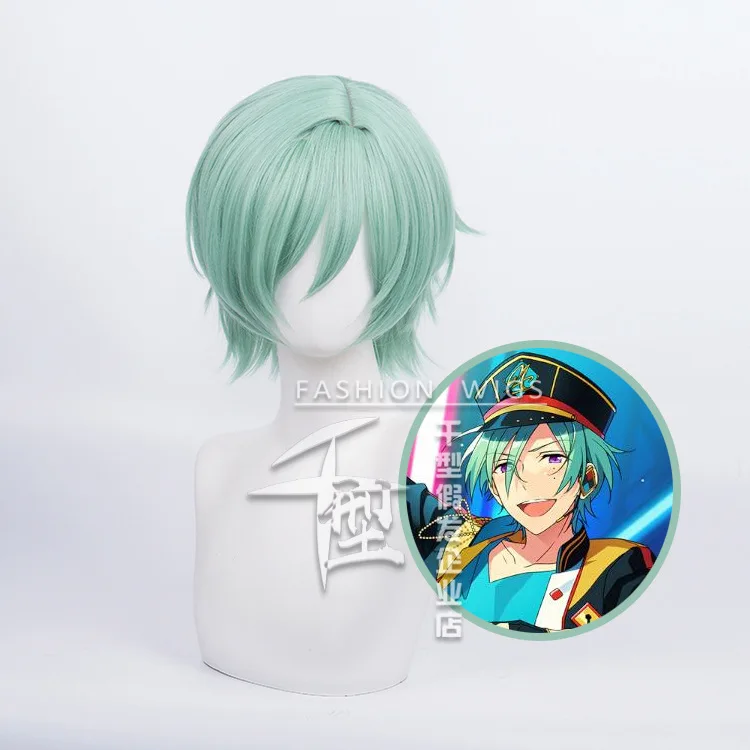 

Ensemble Stars Cosplay Wig Game KAZEHAYA TATSUMI Wig Synthetic Hair Heat Resistant Halloween Role Play