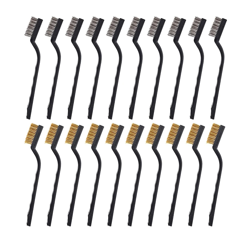 Акция! 20 шт. металлическая щетка для удаления шлака и ржавчины |