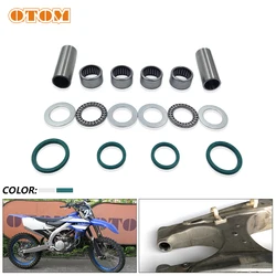 OTOM Racing Dirt Bike Swing ARM Complet Repair Kit Oil Seals Bushing Needle Bearing For Yamaha YZ250F YZ450F YZ450FX WR250F 450F