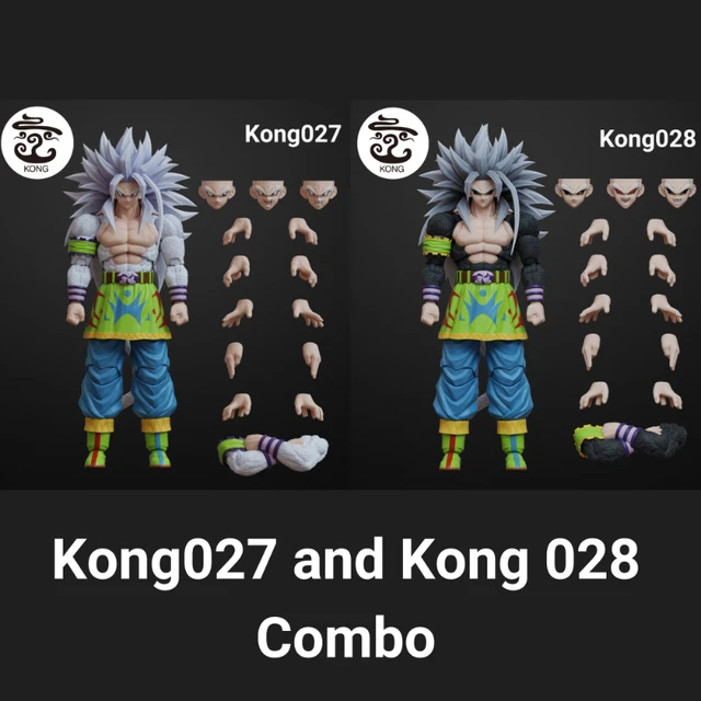 kong studio #ssj5 #ssj5goku #fyp #figures ssj5 goku