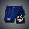 Men's double-layer shorts breathable quick drying shorts suitable for sports training running and sports trends New 2024 model 6