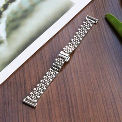 Elegant Stainless Steel Strap - Slim Band - 20mm (Silver)
