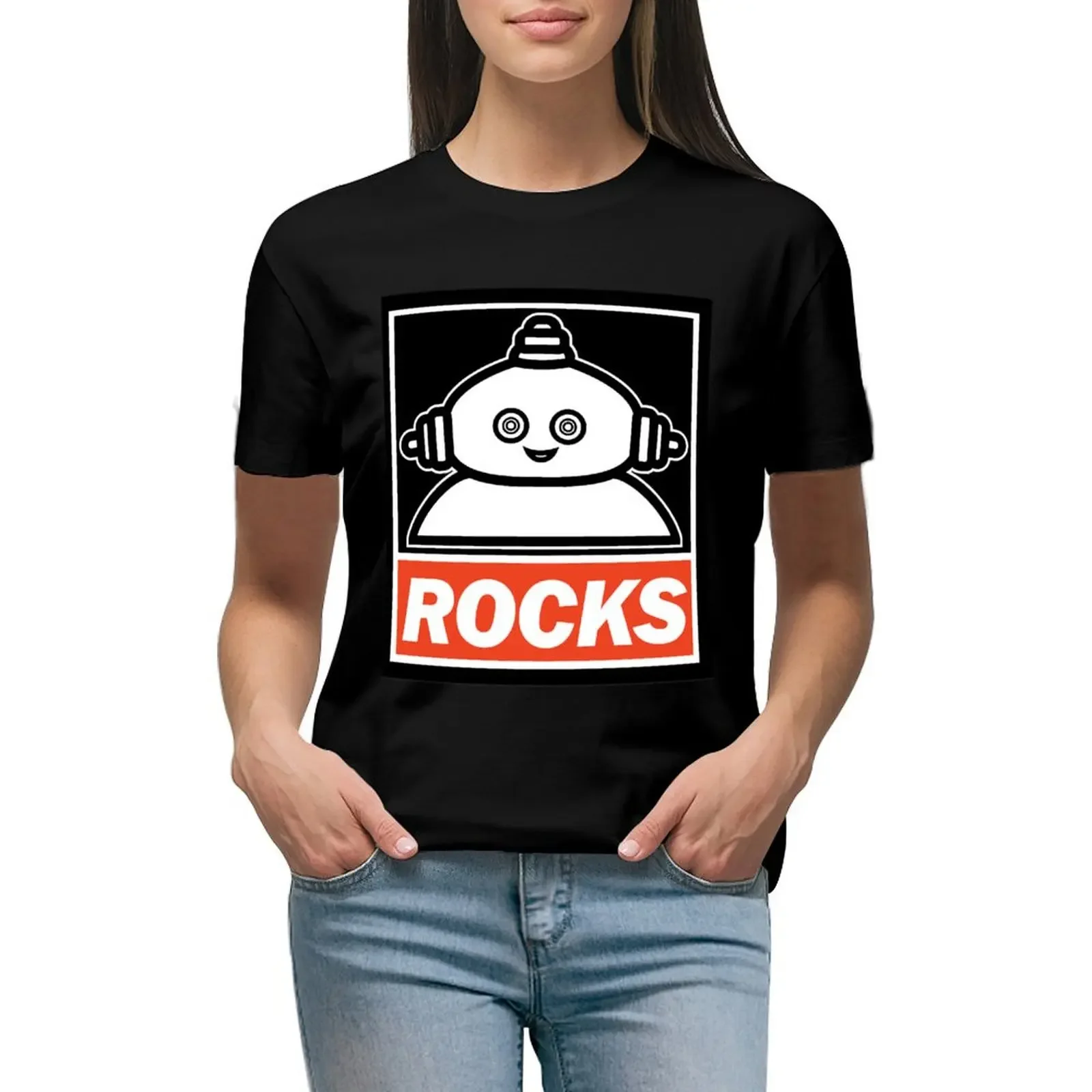 

Makka Pakka - Rocks T-shirt Blouse summer top tops t shirts for Womens