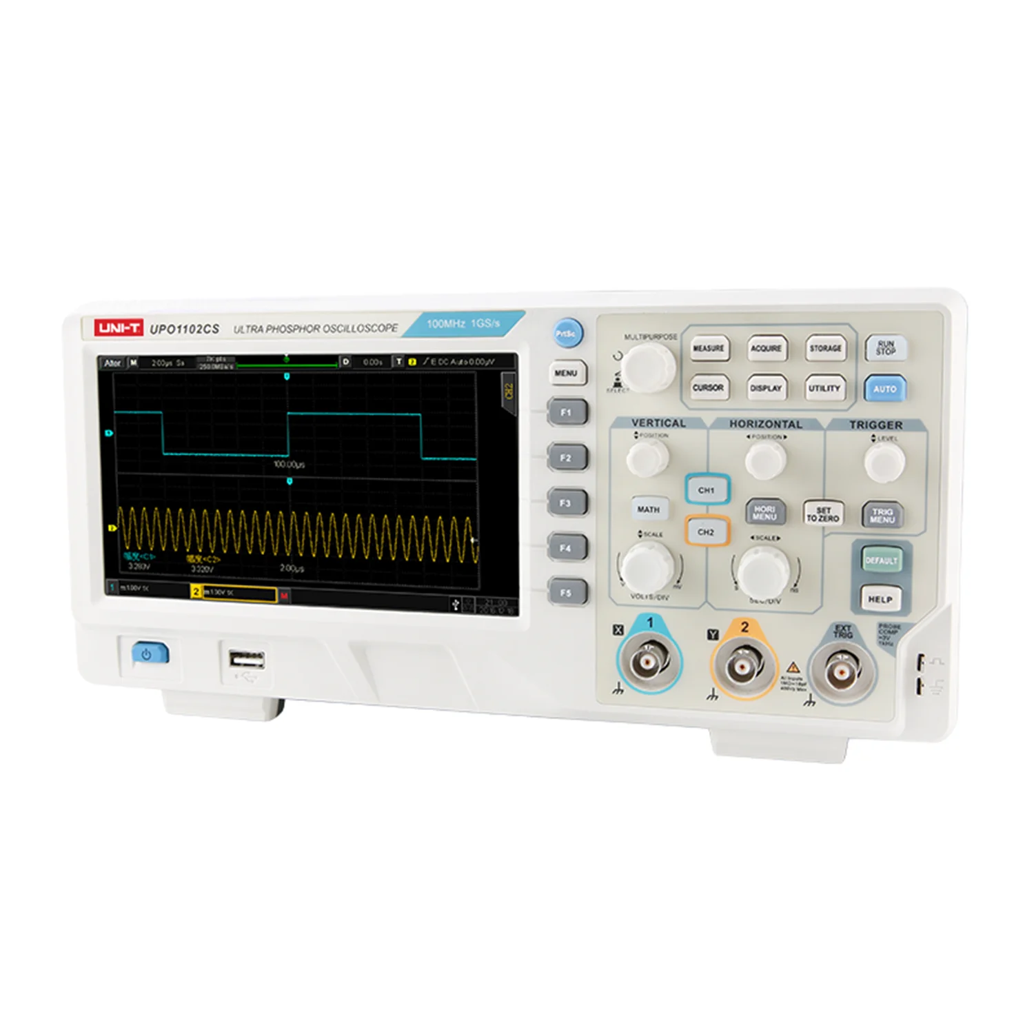 UNI-T UPO1102CS UPO1202CS 4-in-1 Phosphor Oscilloscope 2 UNI-T UPO1102CS UPO1202CS 4-in-1 Phosphor Oscilloscope 2
