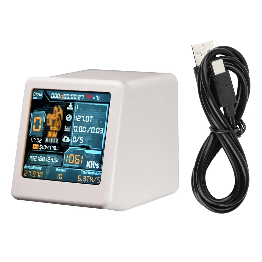 ESP32 Bitcoin Ticker: The Silent, Low-Power Desktop Clock That Tracks  Real-Time Crypto Prices