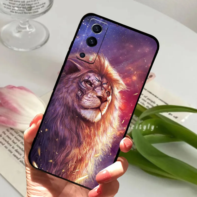 Silicone Shockproof Soft TPU Phone Case with Cartoon Design