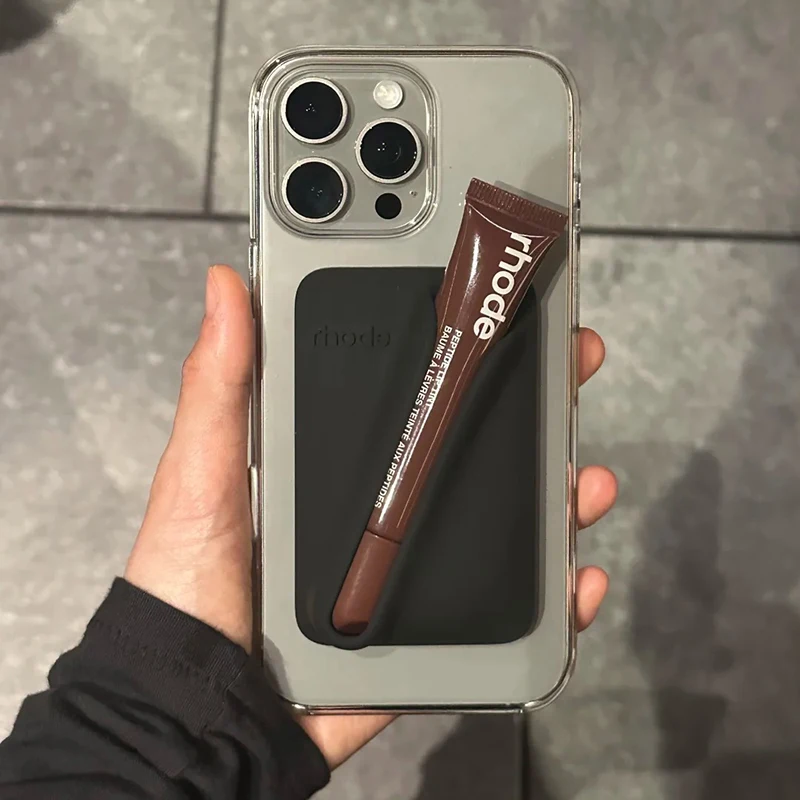 【限定品】 rhode iPhoneケース 16 Pro / Black Rhode Magnetic Lip Gloss case for IPhone 17 16 15 14 13 12 Pro Max