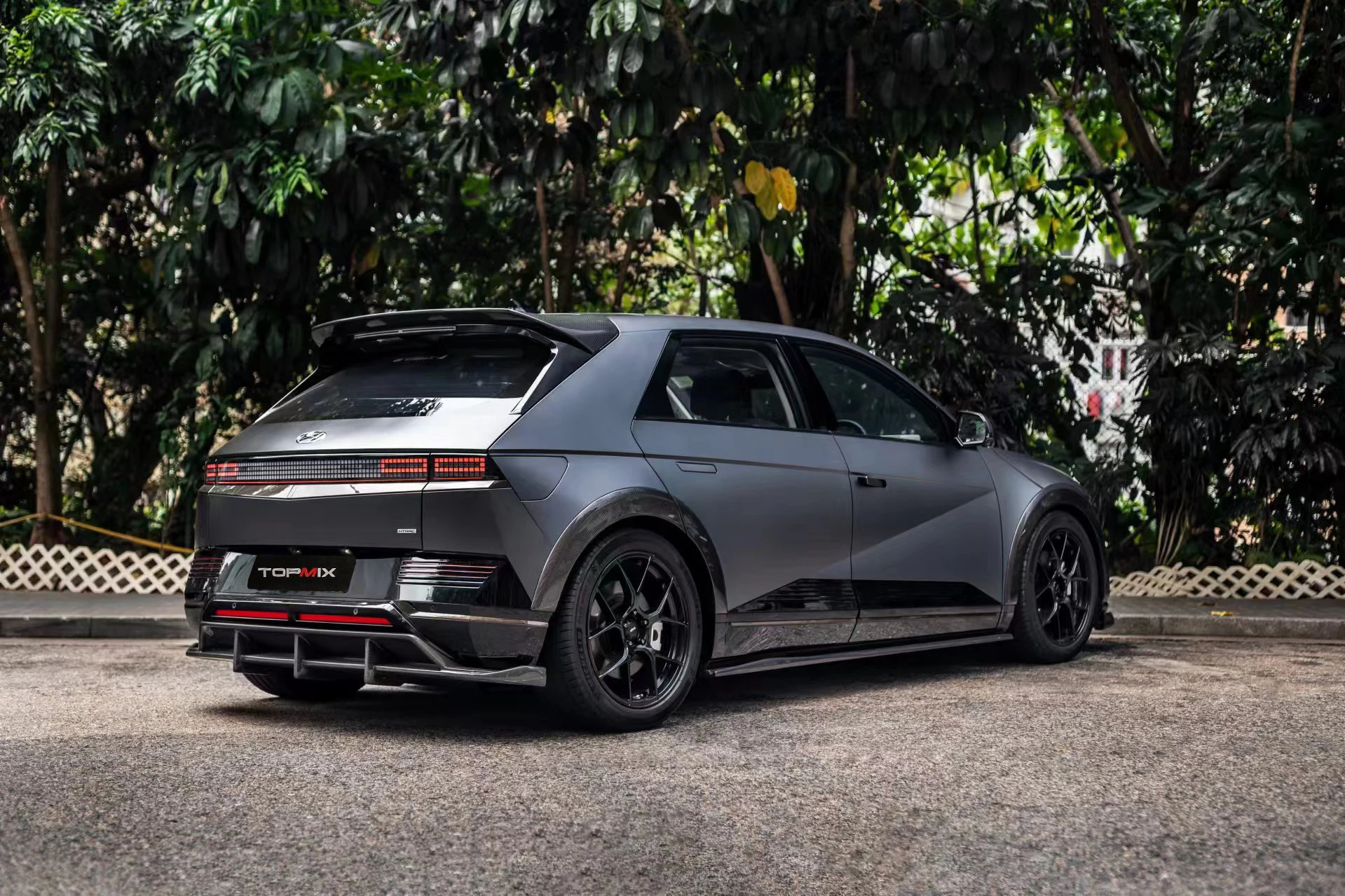 Real Carbon Fiber spoiler body kit fit for Hyundai IONIQ 5 （2024+）
