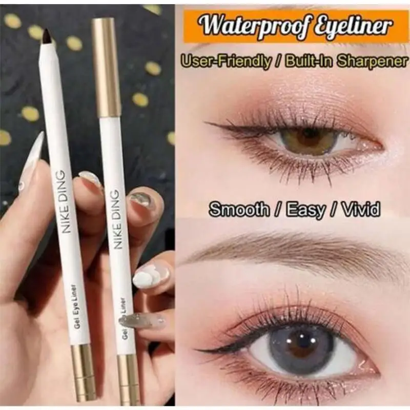 Gel Eyeliner Smudge Proof Eye Liners Waterproof Eyeliner Pencil With