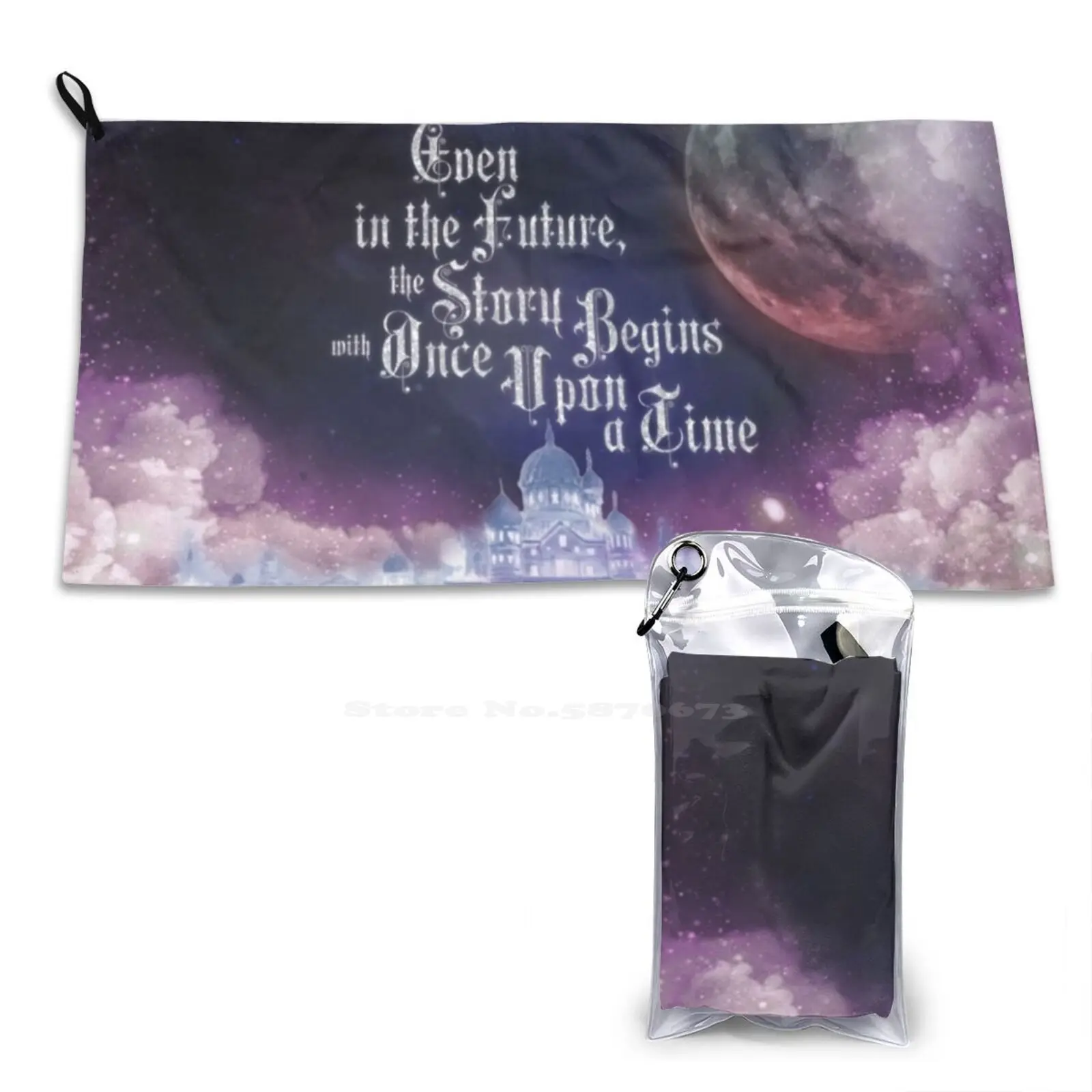 Cinder-Una Volta Un Asciugamano Da Bagno Con Stampa 3D Libri Ad Assorbimento D'Acqua Forte Lettore Di Citazioni Per Libri Da Lettura