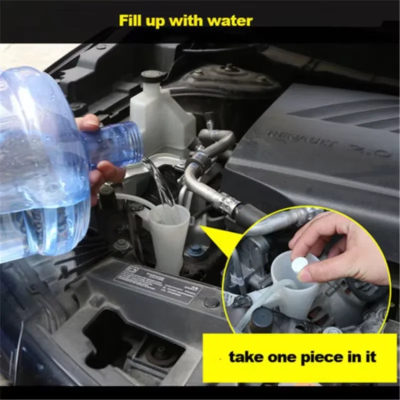 10PCS Multifunctional Effervescent Spray Cleaner Set Tablets Car Home Cleaning Effervescent Spray Cleaner Cleaning Accessories