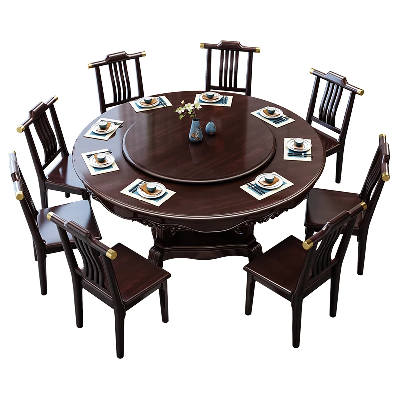 Chinese Wholesale Nordic 120cm Round Solid Oak Wood Dining Table - China Dining  Table, Home Furniture