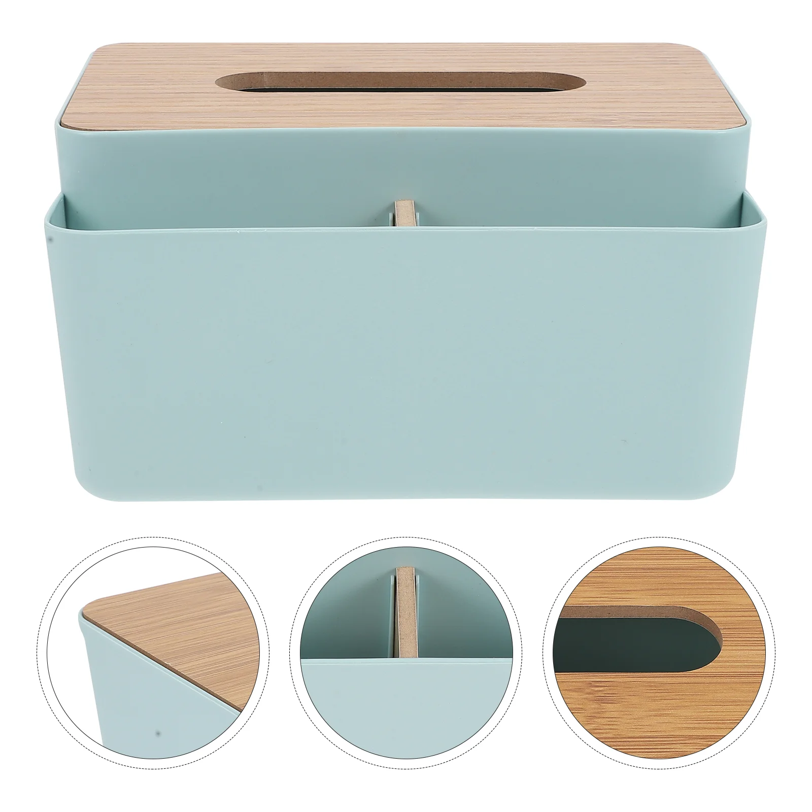 

Dining Room Decor for Table Tissue Box Telephone Stand Office Desk Creative Holder