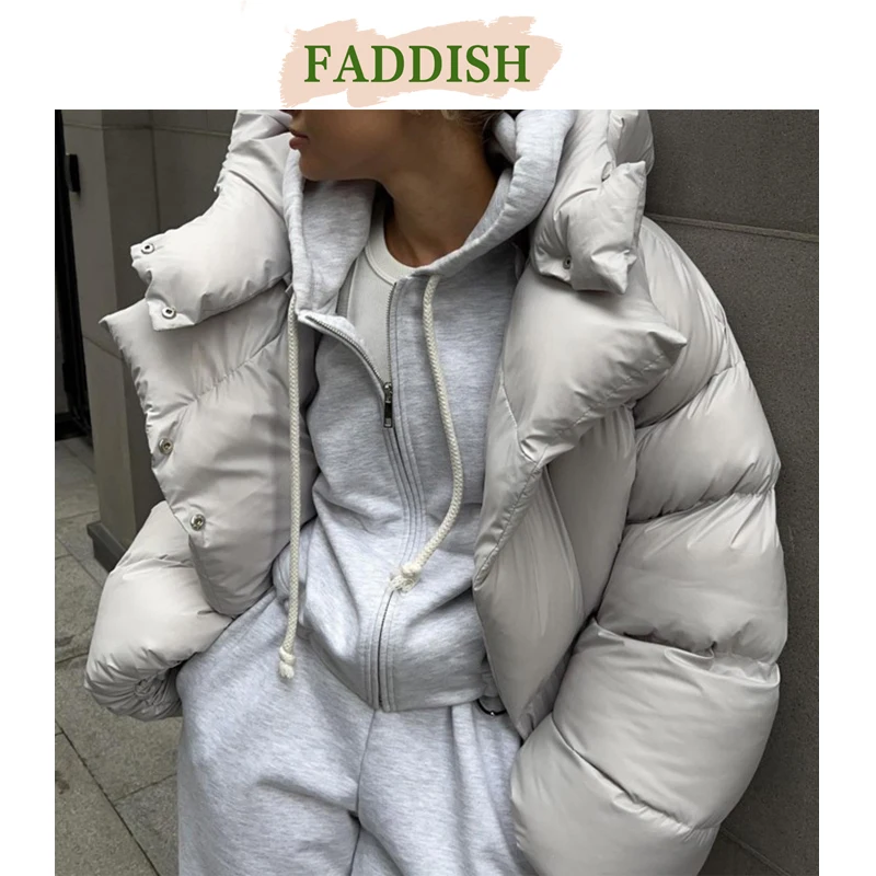 FADDISH 2024 зимняя женская модная