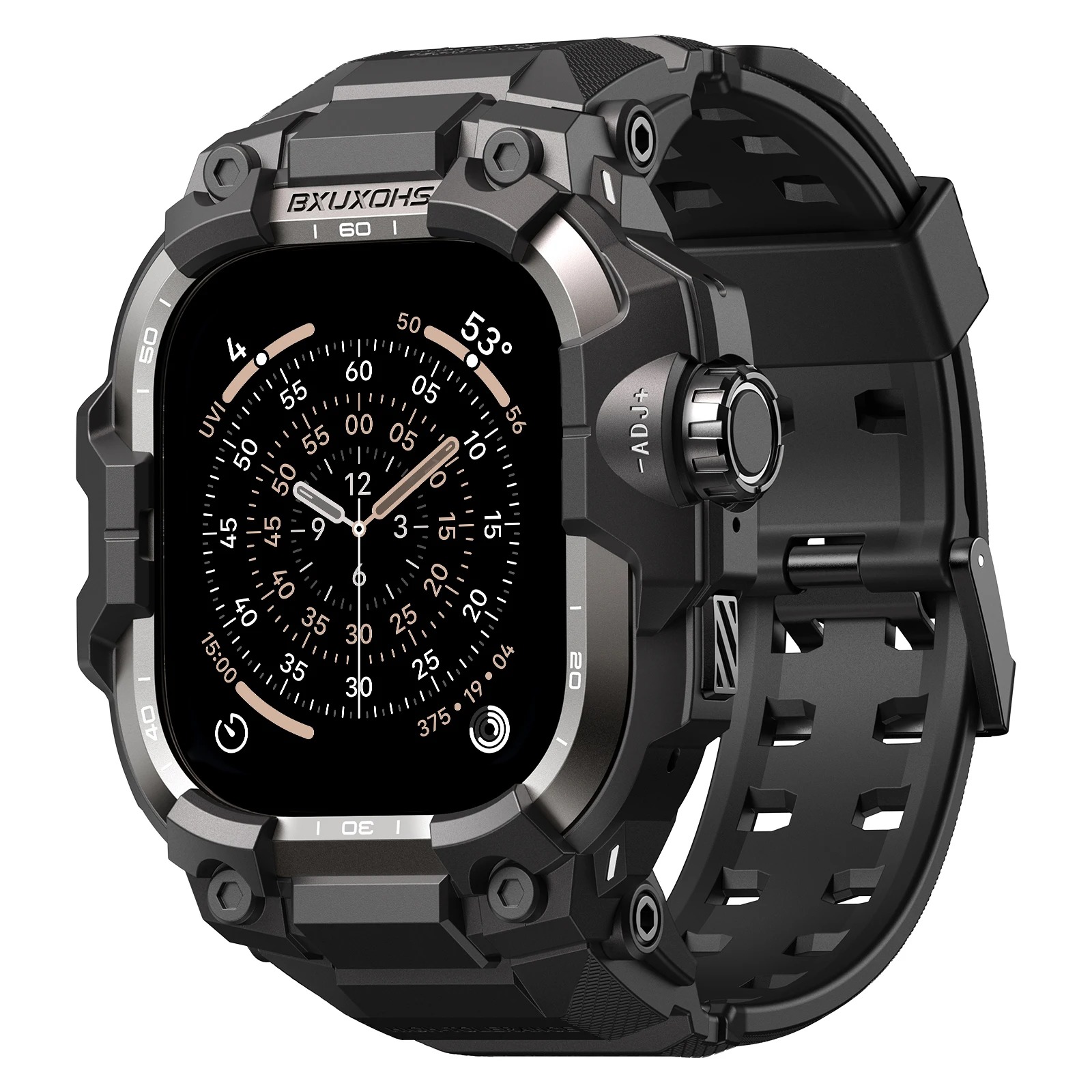 Rugged Shockproof Apple Watch Protective Bumper Cover