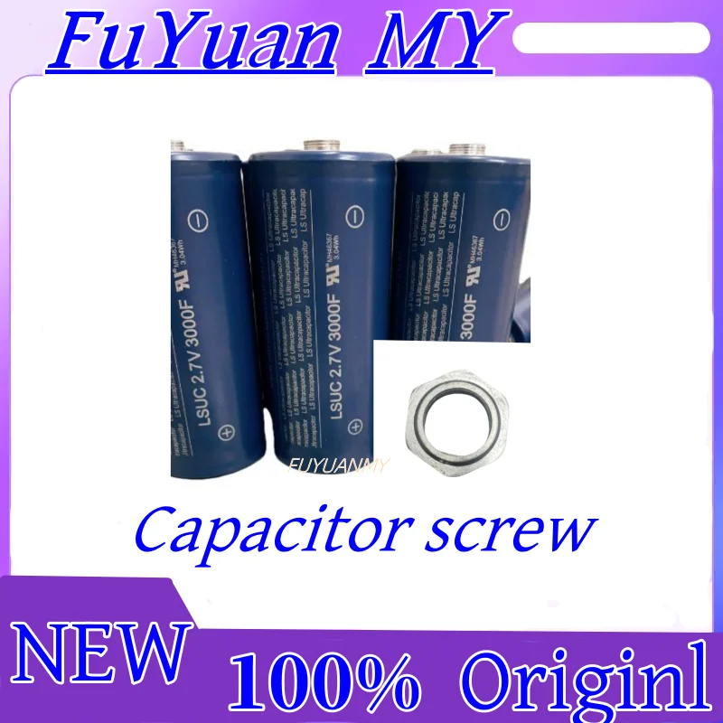 1PCS/lot NEW LSUC 2.7V3000F Super Farad Capacitor original Precision Parts 2.7V 3000F Capacitor