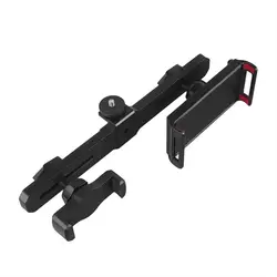 Adjustable Double Clip Smartphone & Tablet Mount for Live Streaming and Video Recording (Phone tablet clip)