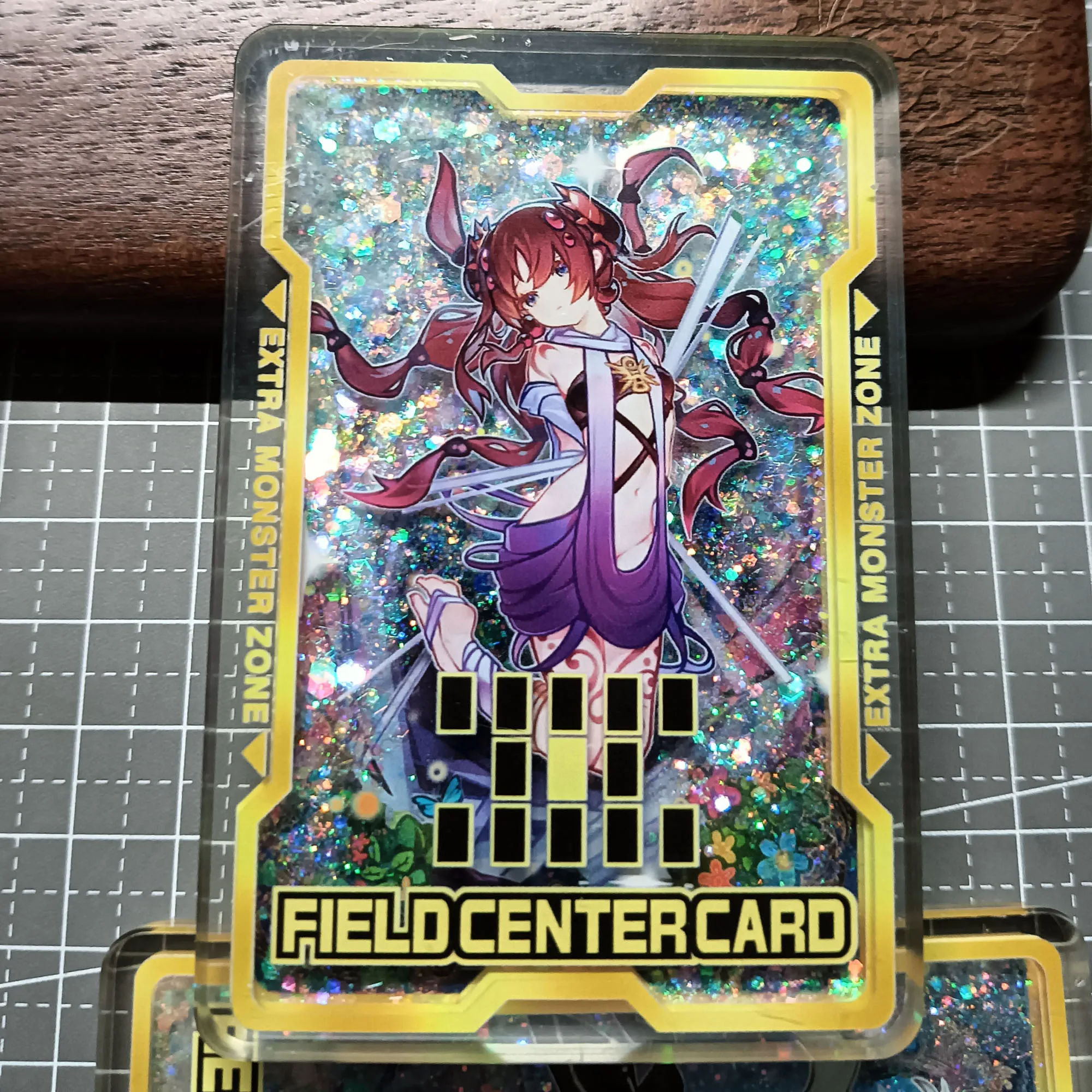 Yugioh Cards Game Hourglass Style Field Center Card Mikanko