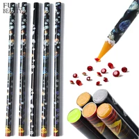 Nail Art Dotting Tool Nail Art Crystal Pick Up Pen Pencil Diamond Picker for Nails Manicure Accessories DIY Nail Rhinestone Deco 1