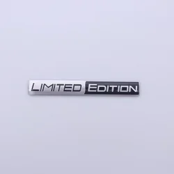 자동차 스타일링 3D 한정판 장식 금속 접착 엠블럼, 후면 트렁크 배지 펜더 스티커, 차체 데칼, 자동차 액세서리