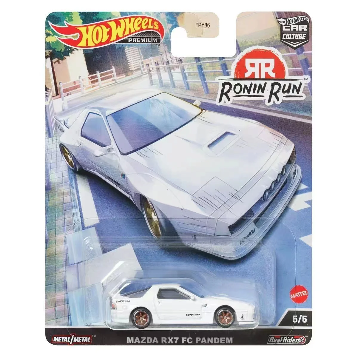 Hot Wheels PREMIUM Cars RONIN RUN AutoStrasse MAZDA NISSAN SUBARU TOYOTA 1/64 Metal Die-cast Model Toy Vehicles FPY86