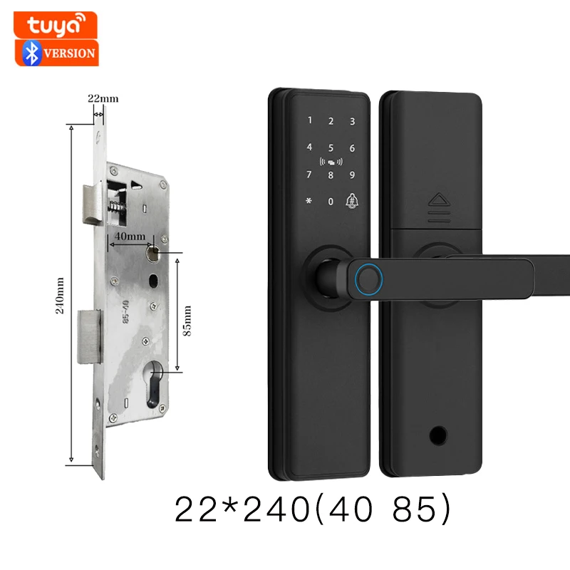 قفل باب ذكي ببصمة إصبع