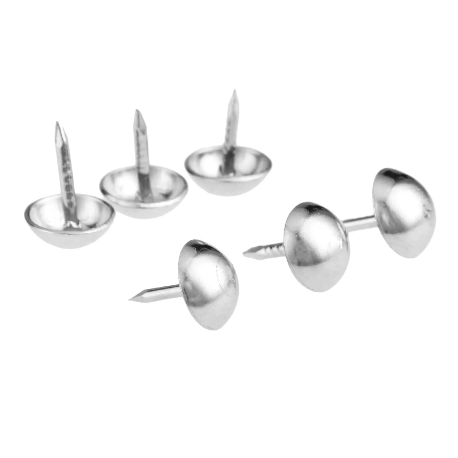 Silver Pushpin Doornail Hardware Upholstery Nail Tachas Jewelry Gift Case Box Sofa Furniture Decorative Tacks 7*10MM 100pcs upholstery nail