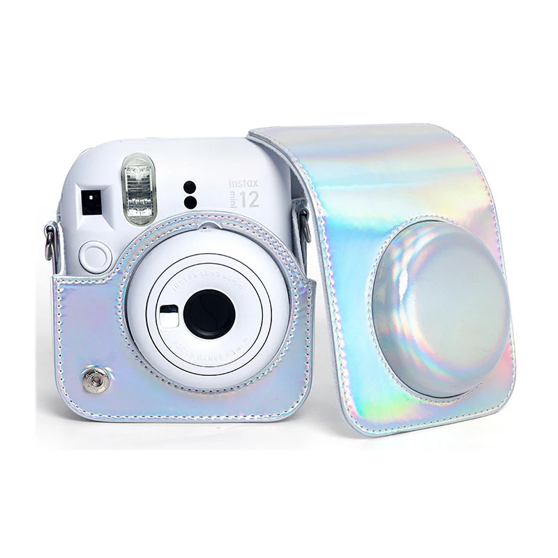 Fantasy Camera Case For Fujifilm Instax Mini 12 Camera PU Protective Case Carry Bag Cover With Shoulder Strap Digital Storage Bag