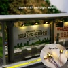 10Pcs Miniature 3V Lamp Model Led Lights Diy Sand Table Railway/Bus Station Indoor House Scene Layout Materials Diorama Kits 6