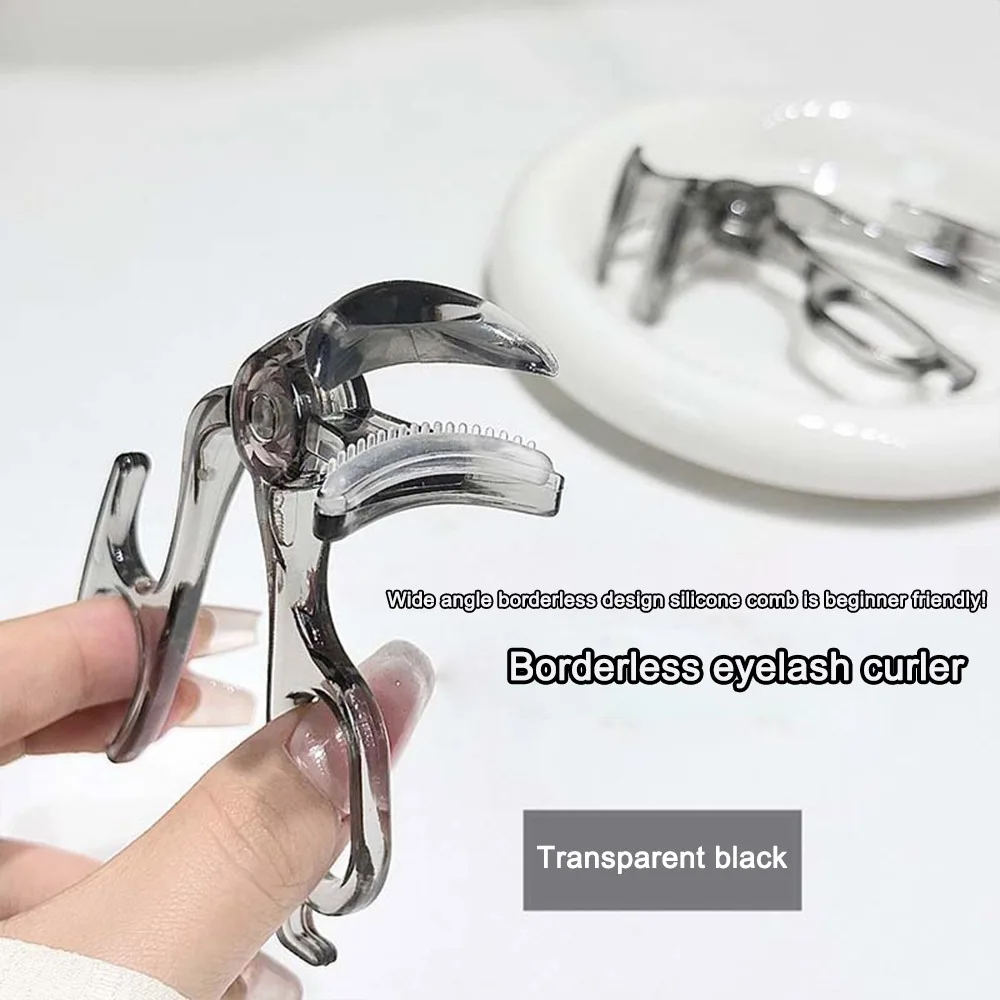 New Portable Eyelash Curler ABS Makeup Tool Lash Curler Rubber Eyelash Curling Device Women