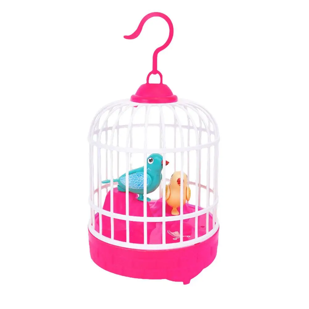 Voice-activated Induction Birds Birdcage Toy, Talking Rping Fluttering Parrot Birds Toys Gifts For Baby Toddler Kids K2y3 4