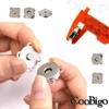 10sets Magnetic Snaps Buttons Plum Magnet Closures Buckle Purse Bag Clothes Handbags Wallet DIY Craft Accessories 10mm 14mm 18mm 3