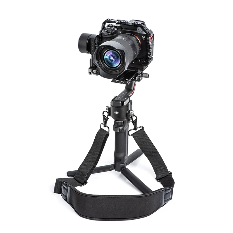 DJI 로닌 RS 3 미니 카메라 액세서리용 스태빌라이저 짐벌, 랜야드 어깨 목 스트랩, 두껍고 넓은 벨트