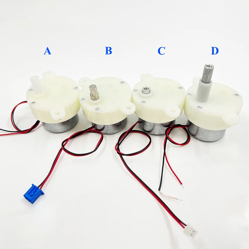 Motor Reductor DC 6V 30RPM - ¡Perfecto Para Proyectos DIY Y Automatización!