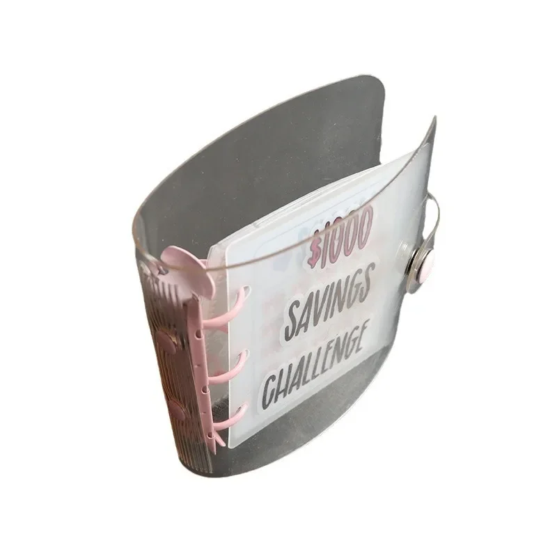 PVC sided 3-hole Binder Mini Binder Savings Challenge Save this album